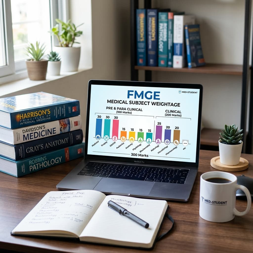 FMGE Subject Distribution