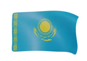 Kazakhstan Flag