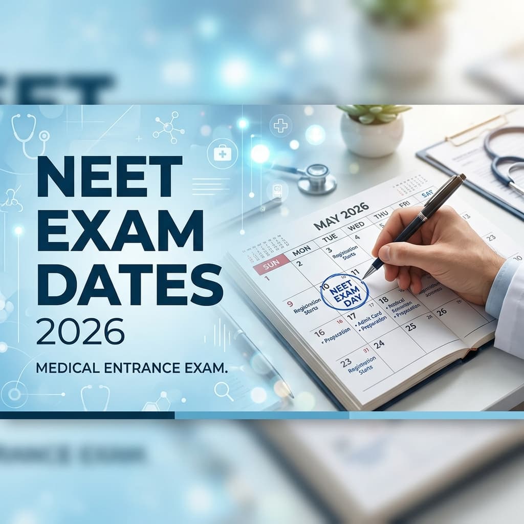 NEET Exam Dates 2026 Banner